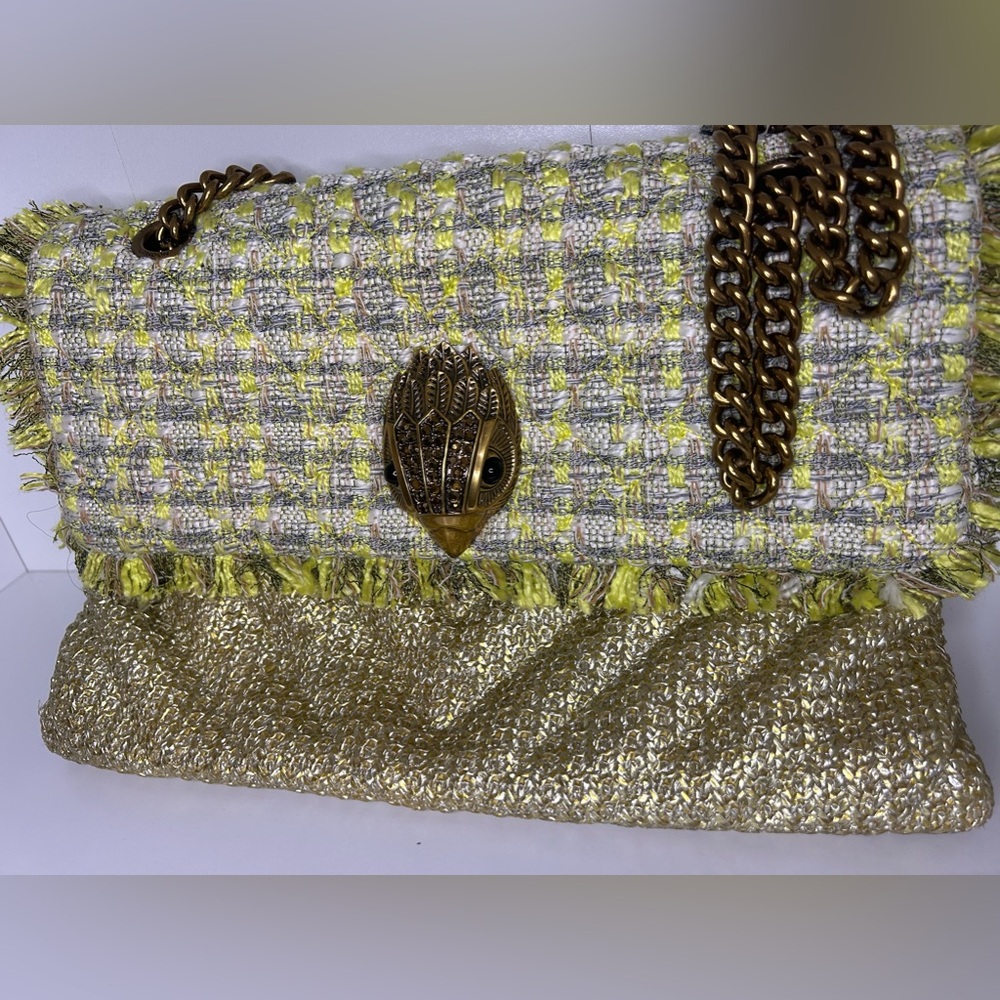 XXL TWEED KENSINGTON BAG KURT GEIGER LONDON